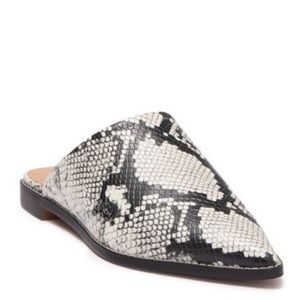 Vince Camuto Rayna Snakeskin Print Slide Sandal